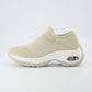 Cushionaire - Women's Breeze Stretch Knit Slip On Sneaker