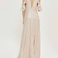 Topshop - Shimmer Foil Maxi Dress