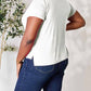 Basic Bae - Essential Curve Tee - Plus