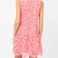 Adelyn Rae - Francesca 3D Lace Drop Waist Mini Dress