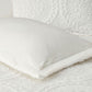 King/Cal King Embroidered Medallion Faux Fur Comforter Mini Set