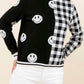 Thml - Smiley/checkered Sweater
