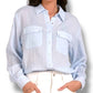 Elan - LIghtweight Gauze Snap Shirt