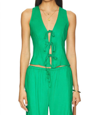 Beach Riot - Arlowe Tie Front Vest