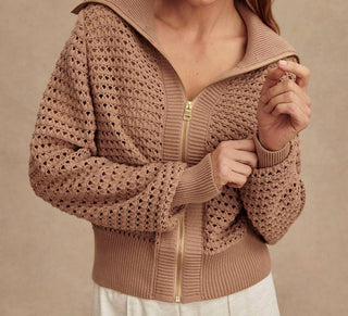 Varley - Eloise Full Zip Knit Jacket