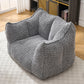 Comfortable Chenille Sofa Chairs With Highly Resilient Foam