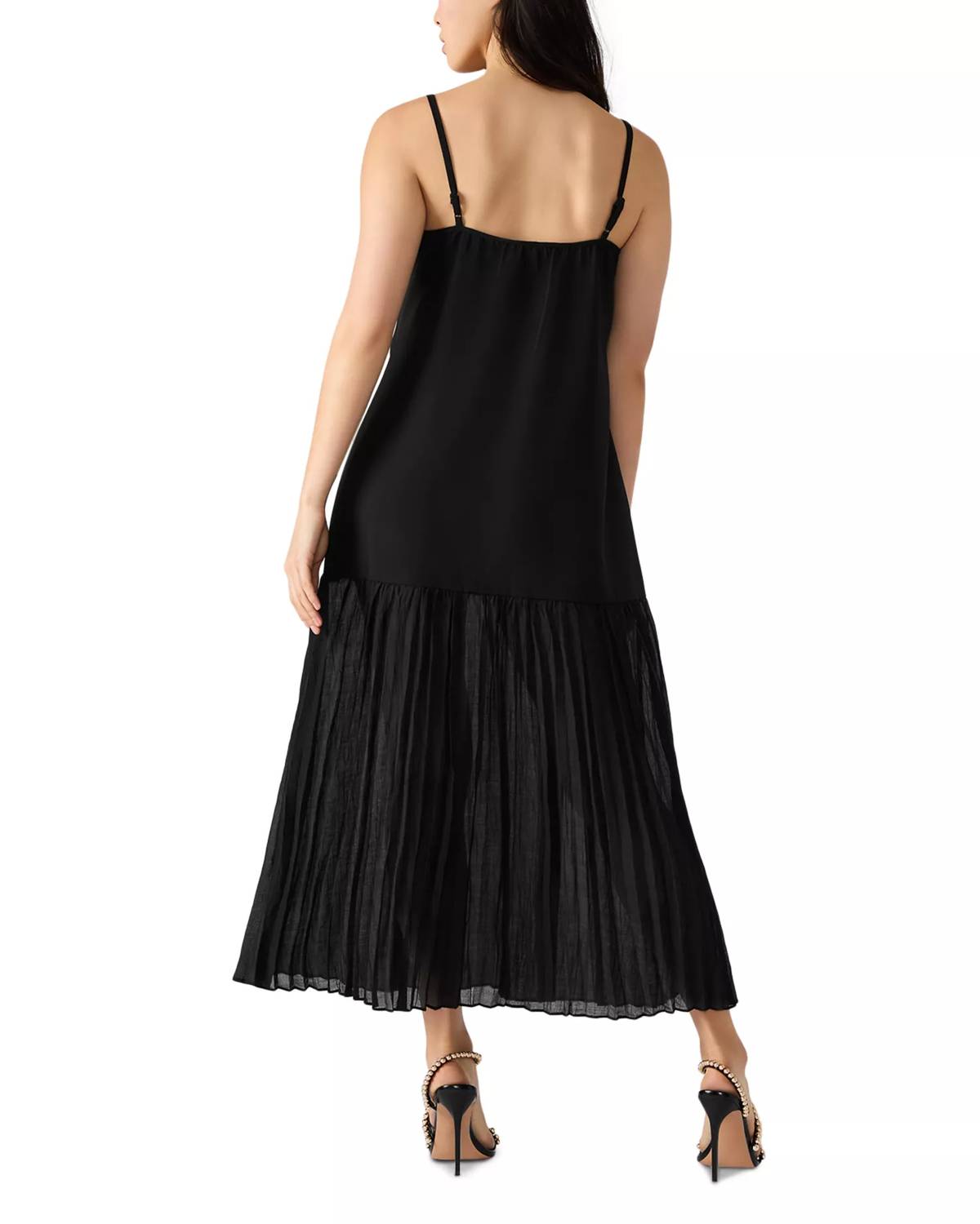 Steve Madden - Paris Flowy Sheer Bottom Maxi Dress