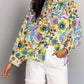 Johnny Was - Ikat Bloom Shirred Yoke Blouse