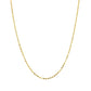 14k Yellow Gold Diamond-Cut Bead Chain 1.2mm