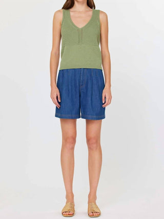 Current Air - Aveline V-neck Knit Tank Top