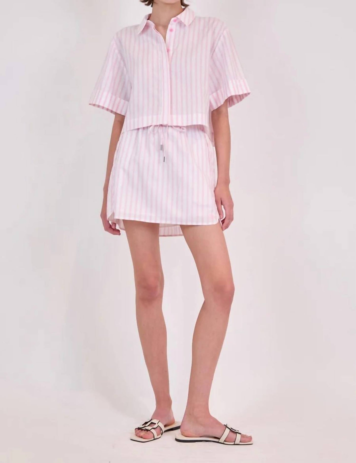 Jonathan Simkhai - RYETT CROPPED SHIRT
