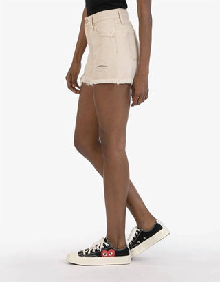 Kut From The Kloth - High Rise Long Denim Short