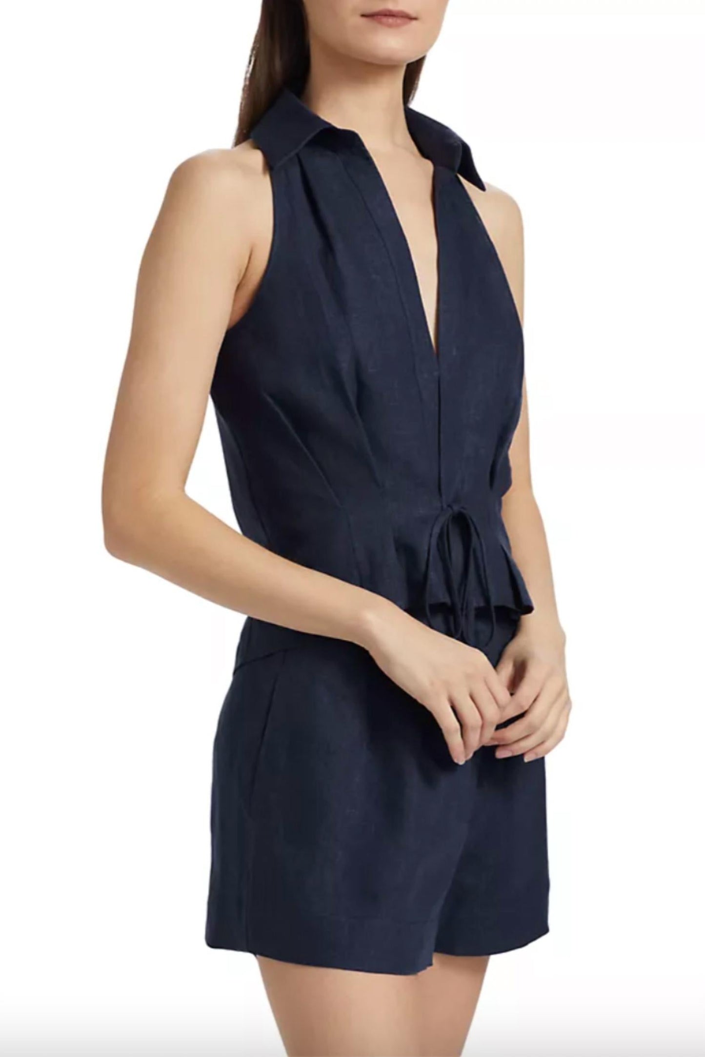 Hevron - Sloan V-neck Sleeveless Vest