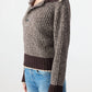 Amo - Bobbie Button-front Sweater