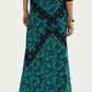 Eva Franco - FLORAL KNIT MIDI SKIRT