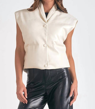 Elan - High Collar Vest