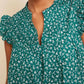Nation Ltd - Jasmine A-Line Ruffled Mini Dress