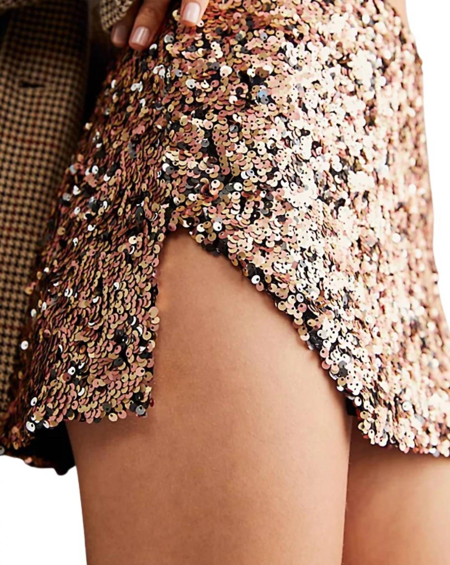 Free People - Annalise Sequin Skirt