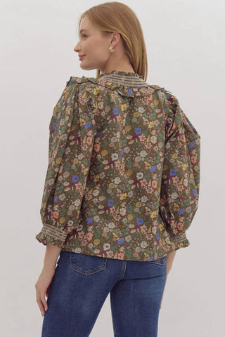 Entro - Floral Top