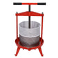Fruit and Wine Press With T-Shaped Hand Shank, 3.69 Gallon / 14L - Red