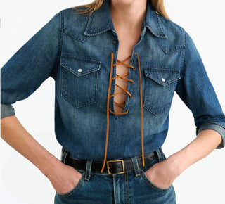 Nili Lotan - Collins Denim Shirt