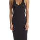 Commando - Luxury Rib Racerback Midi Dress