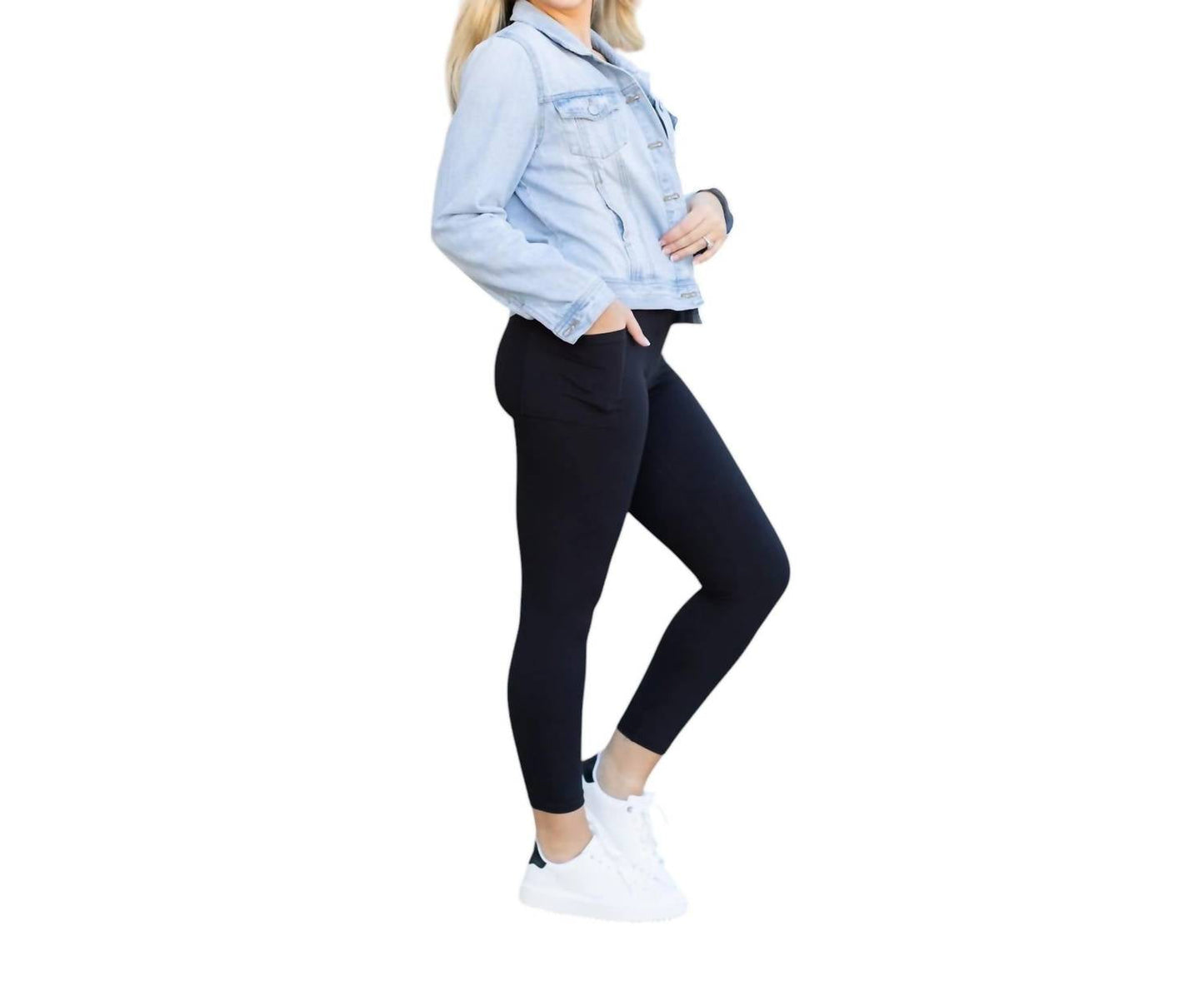 Julia Rose - Alana 7/8 Ankle Length Leggings with Pockets