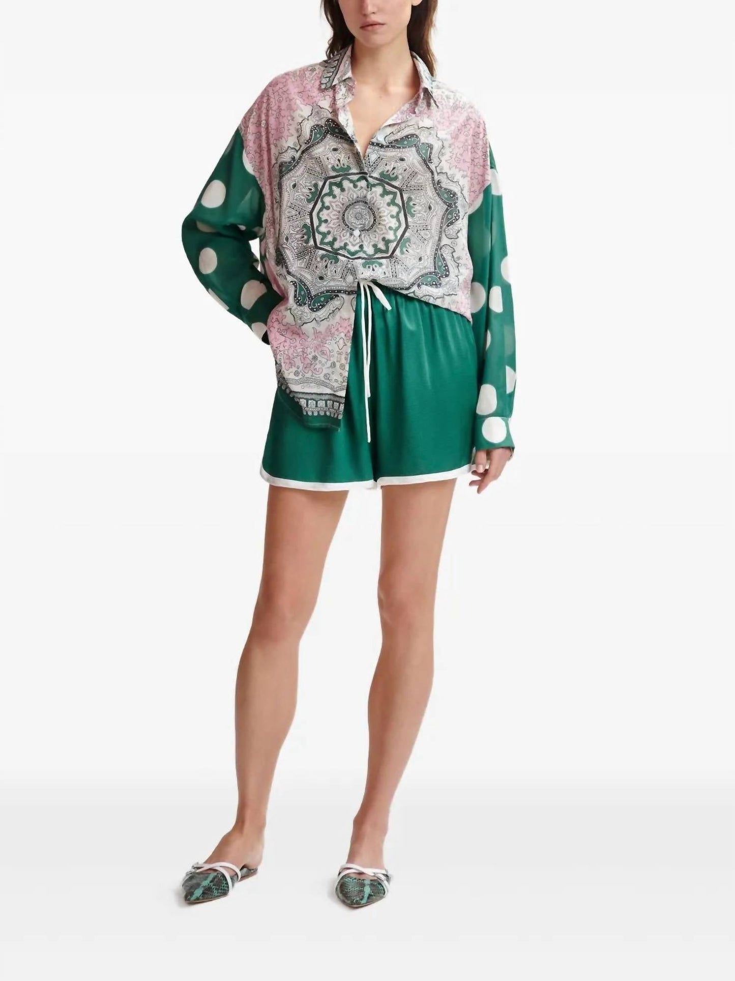 Essential Antwerp - Madison Blue Mini Shorts