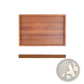 Acacia Wood Rectangular Serving Tray Hand Polished
