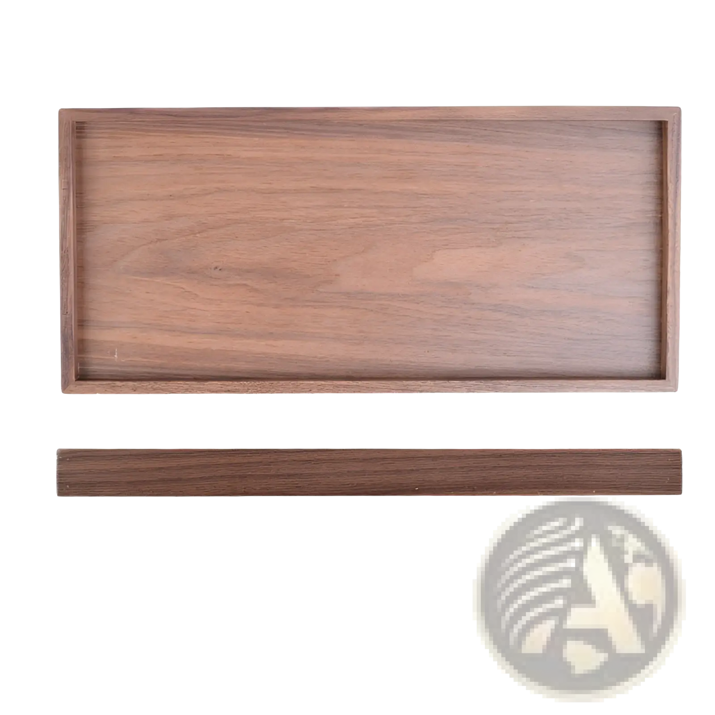 Acacia Wood Rectangular Serving Tray Hand Polished