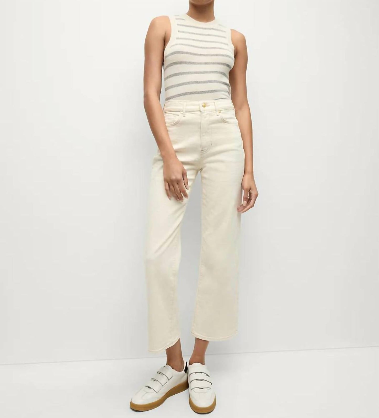 Veronica Beard - Women's Dylan Ankle High Rise Straight Jean