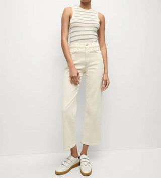 Veronica Beard - Women's Dylan Ankle High Rise Straight Jean