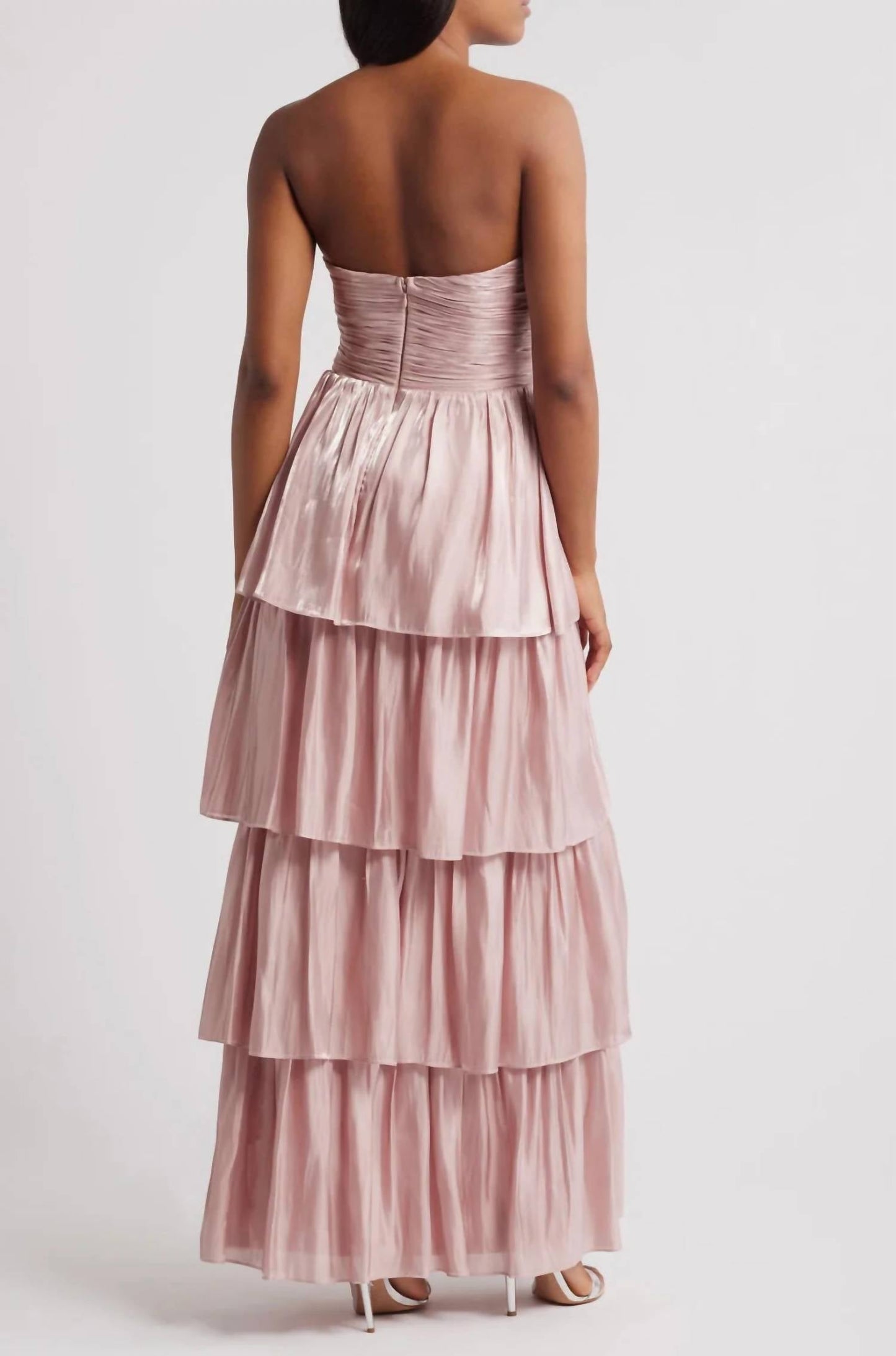 Lulus - Bella Tiered Maxi Dress