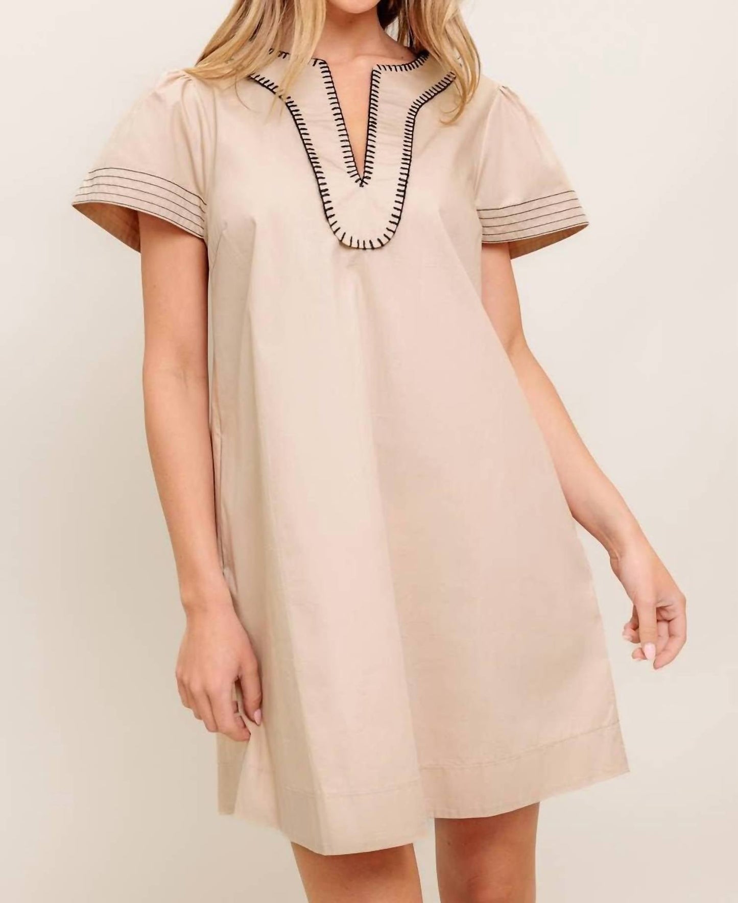 Flying Tomato - Women's Iman Poplin Dress