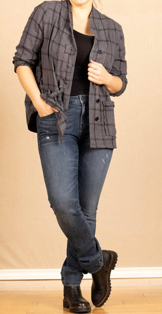 Tulip Clothing - Long Sleeve Funky Edge Jacket