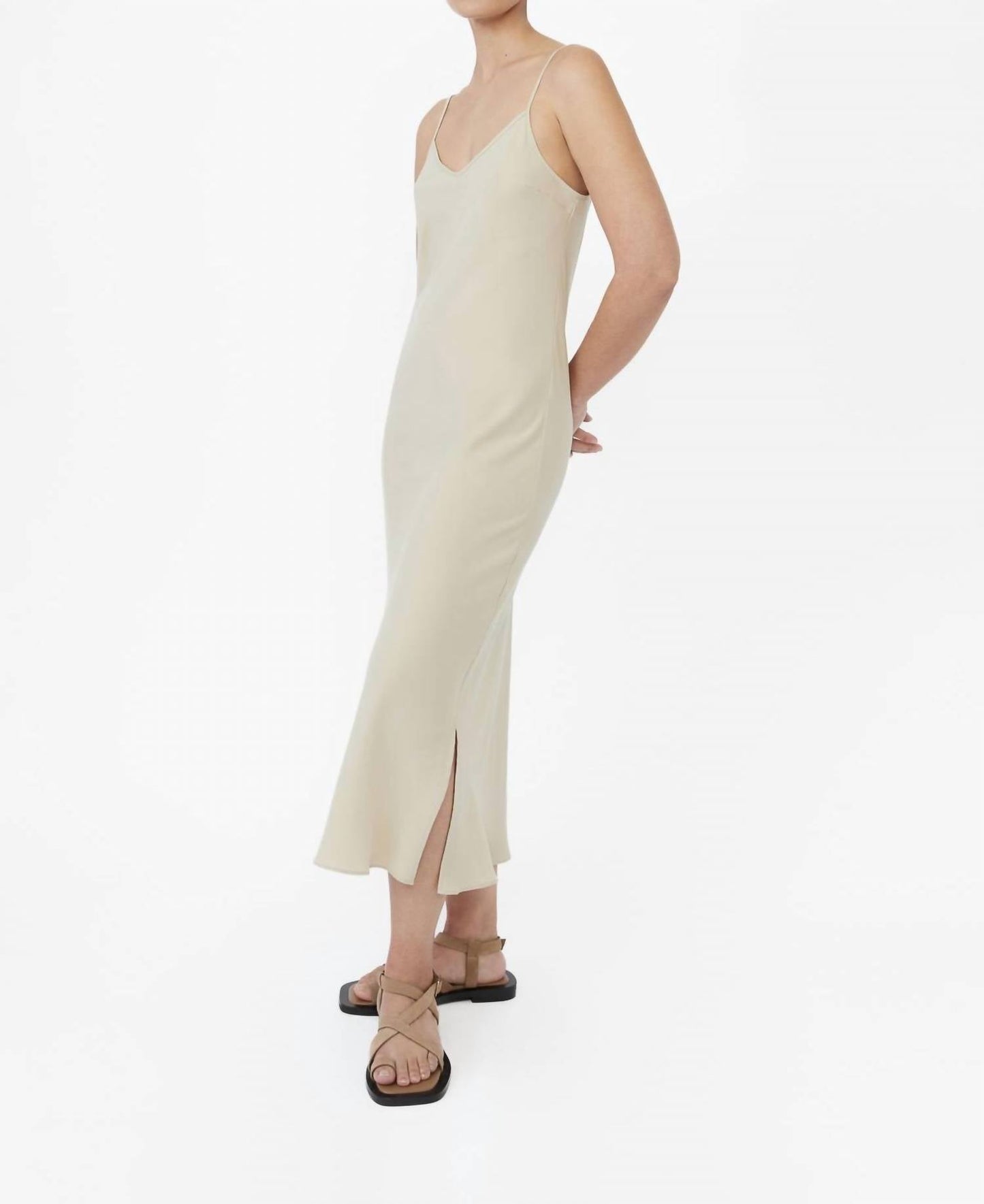 Dāl The Label - Cupro Bias Slip Dress