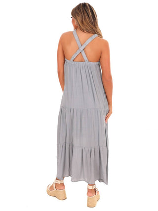 Wishlist - Front And Center Halter Maxi Dress