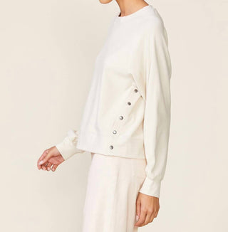 Anthem The Label - Raglan Pullover With Side Snaps Top