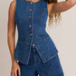 Le Lis - Alyx Tailored Denim Vest