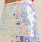 Cloud Ten - Pearl Iridescent Sequin Disc Mini Skirt