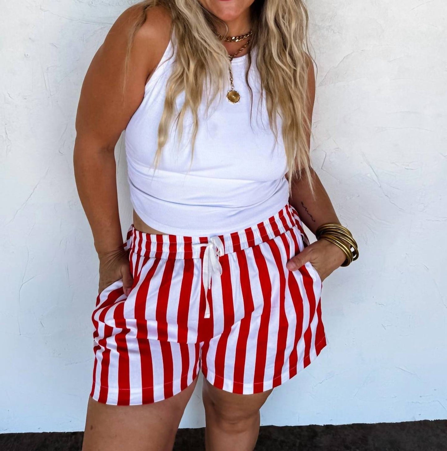Blakeley - American Cutie Striped Shorts
