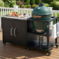 K&K 76.6' Outdoor Grill Cart with Storage Cabinet