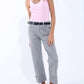 Q2 - Madeline Straight Leg Cuffed Jeans