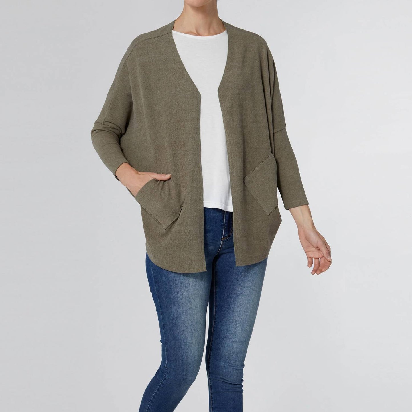 Coco + Carmen - Holly Soft Brushed Open Cardigan
