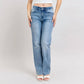 Judy Blue - High-rise Straight Leg Dad Jeans