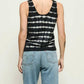 Nation Ltd - Sienna Tie Dye Stripe Tank