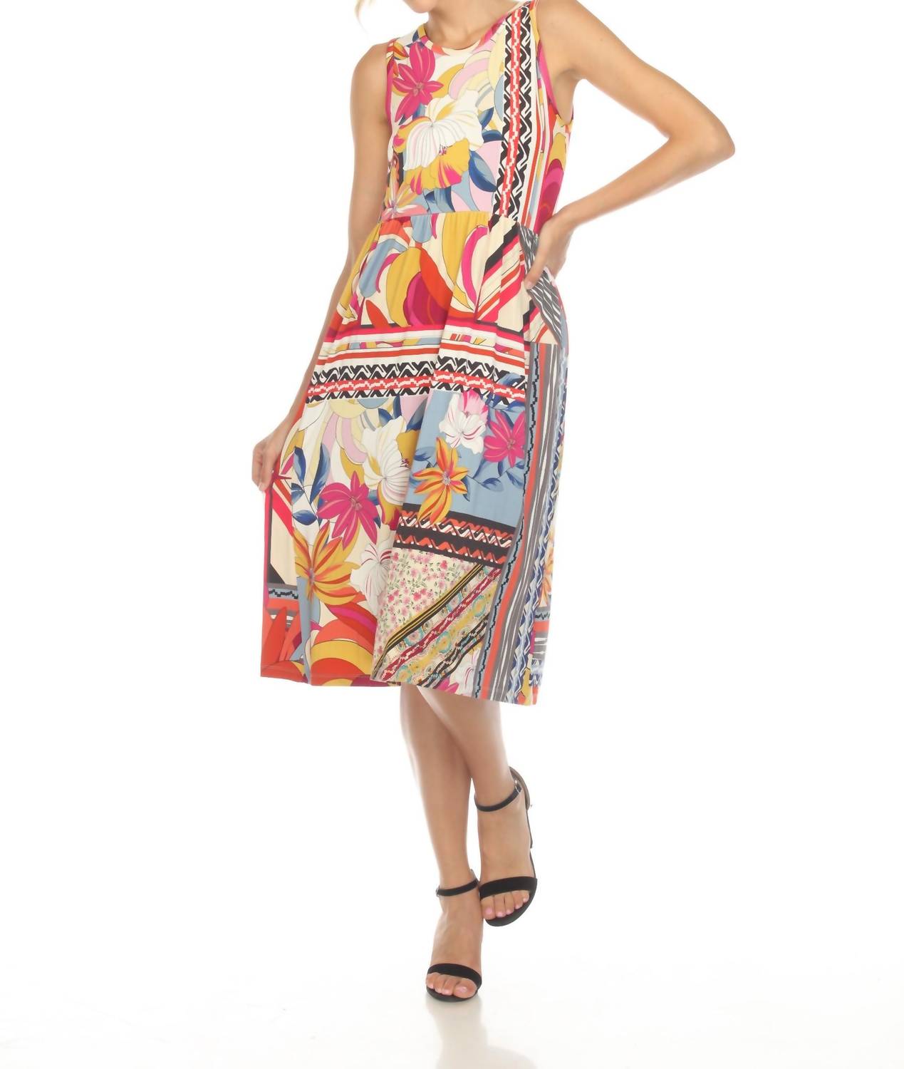 Johnny Was - Rachel May Floral Easy Fit Tank Dress