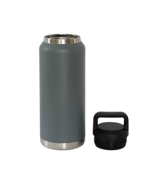 Creative Gifts International - Stainless Steel Twist-Off Cap Water Bottle