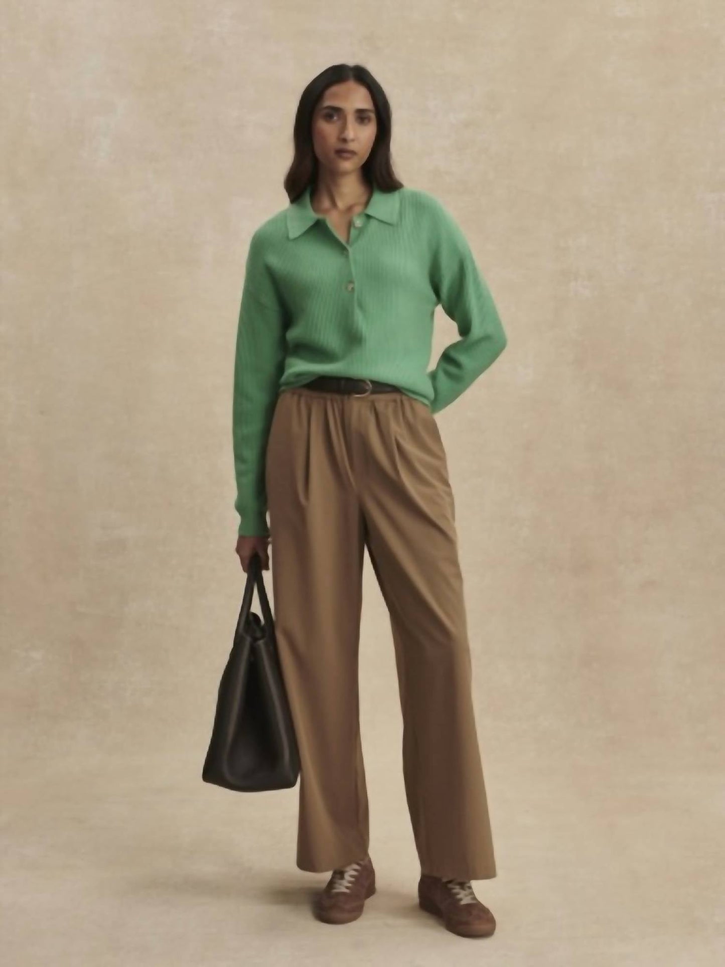 Varley - Marlie Polo Knit Sweater