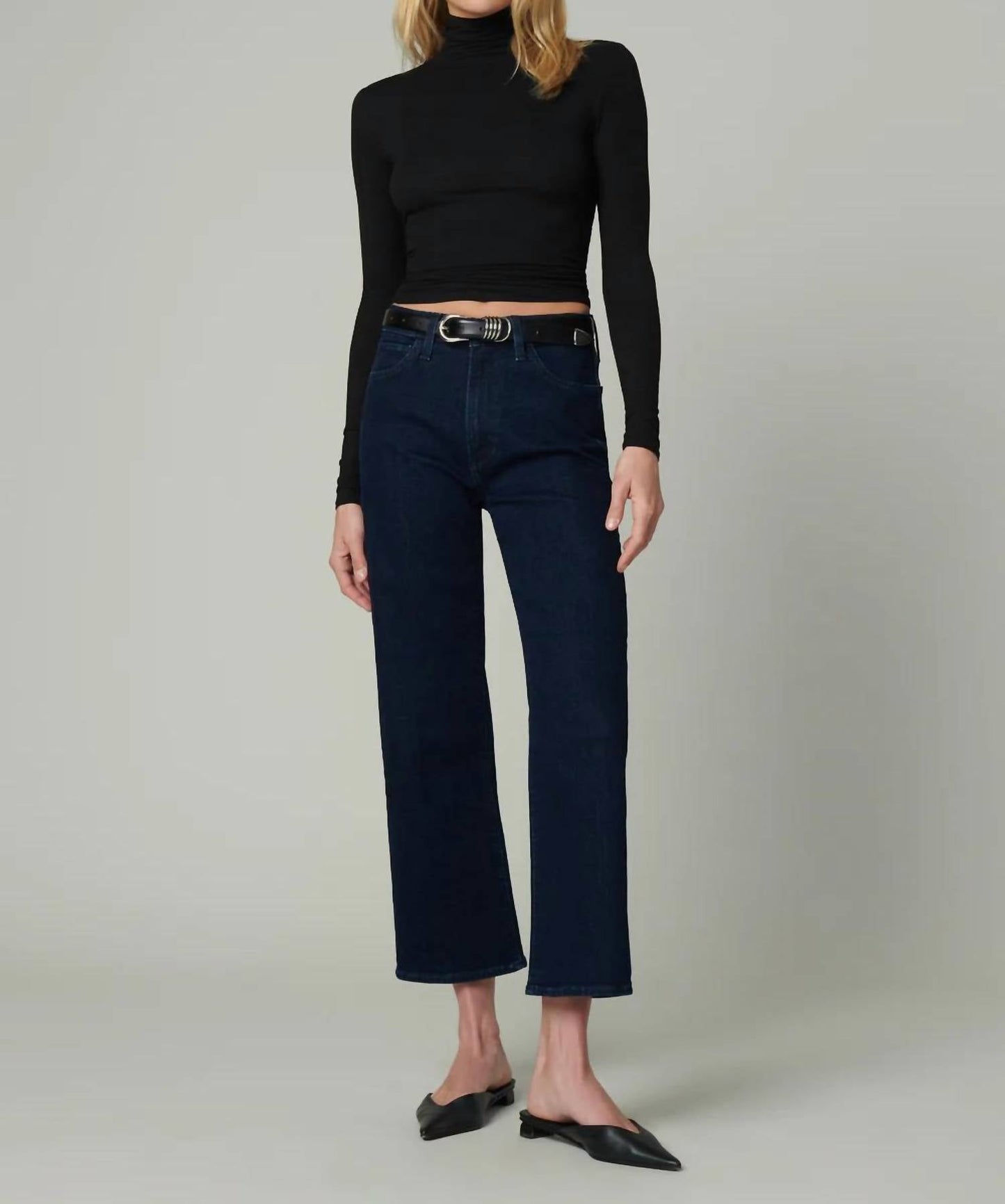 Joe'S Jeans - The Blake Cropped Wide Leg Jean